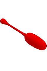 PRETTY LOVE - UOVO VIBRANTE RICARICABILE KNUCKER ROSSO