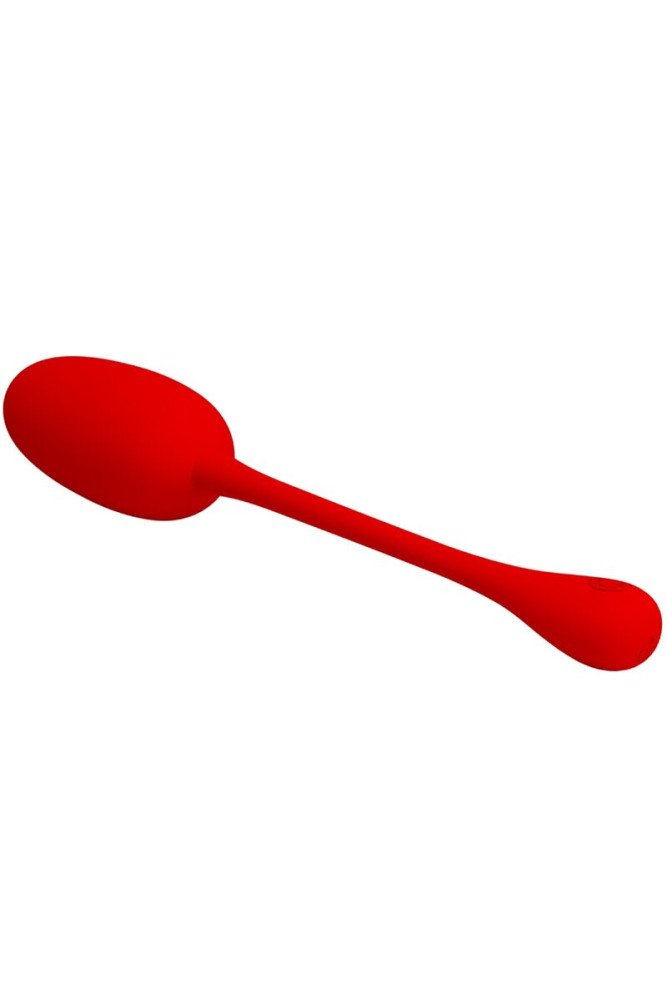 PRETTY LOVE - UOVO VIBRANTE RICARICABILE KNUCKER ROSSO