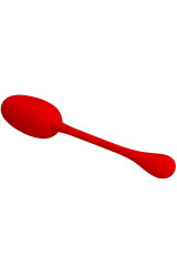 PRETTY LOVE - UOVO VIBRANTE RICARICABILE KNUCKER ROSSO