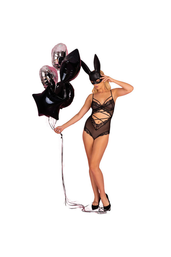 LIVCO CORSETTI FASHION - KYLSSIAM LC 90613 BODY NERO L/XL