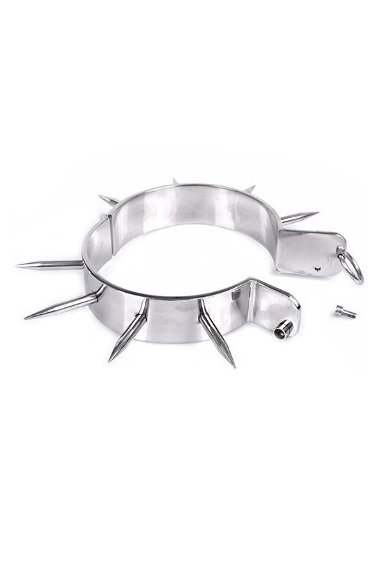 METAL HARD - COLLARE SCHIAVO BDSM CON PUNTI