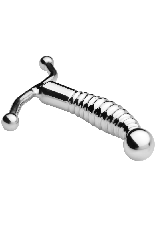 METAL HARD - MASSAGGIATORE PROSTATICO IN ACCIAIO