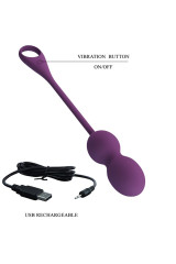 PRETTY LOVE - APP ELVIRA KEGEL BALLS TELECOMANDO VIOLA