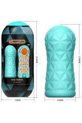 PRETTY LOVE - MASTURBATORE VICTORIA CASPAR VERDE ACQUA