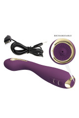 PRETTY LOVE - HECTOR VIBRATORE ELETTROSHOCK BY APP CONTROL VIOLA