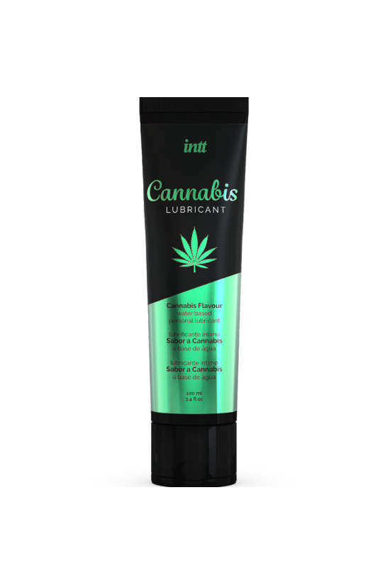 INTT LUBRICANTS - LUBRIFICANTE INTIMO A BASE ACQUOSA AL GUSTO DI CANNABIS