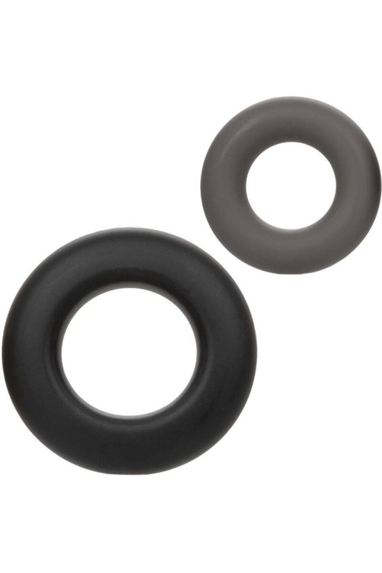 CALEXOTICS - ALPHA SET DI 2 ANELLI PROLONG GRIGIO