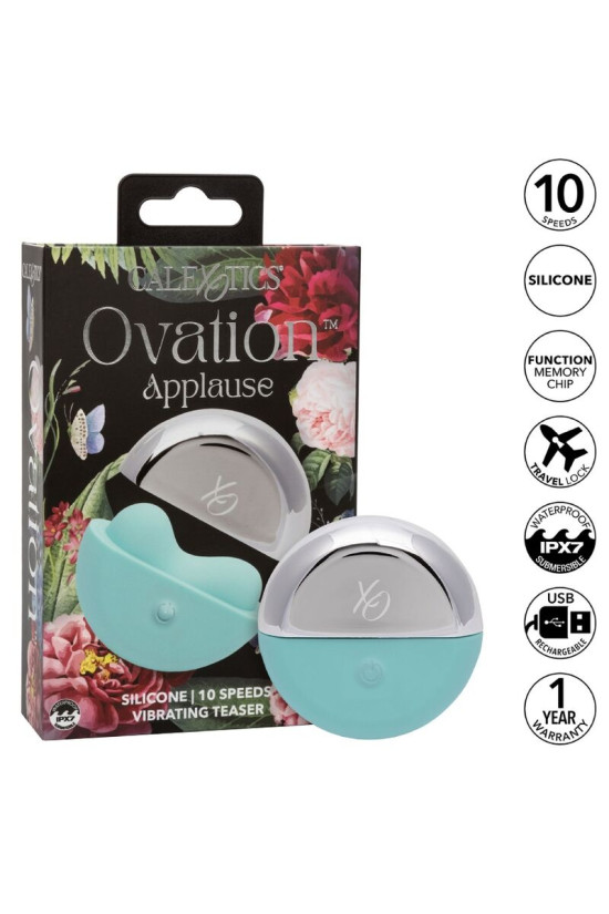 CALEXOTICS - OVATION STIMOLATORE APPLAUSI VERDE ACQUA