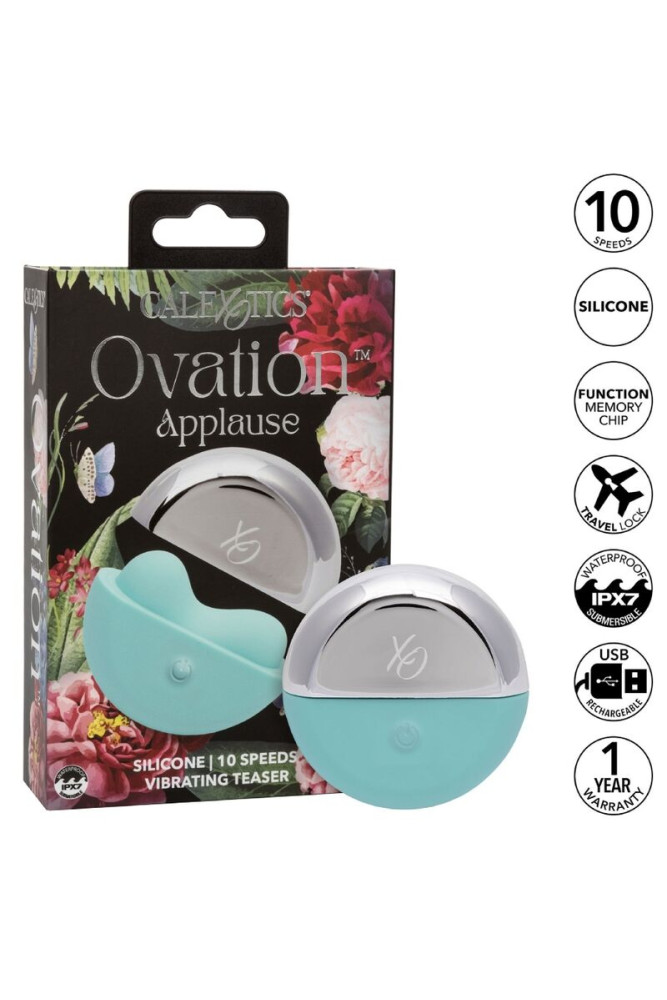 CALEXOTICS - OVATION STIMOLATORE APPLAUSI VERDE ACQUA