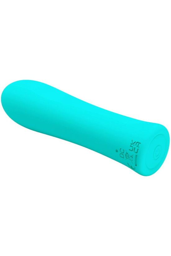 PRETTY LOVE - ALFREDA SUPER POWER VIBRATORE VERDE ACQUA