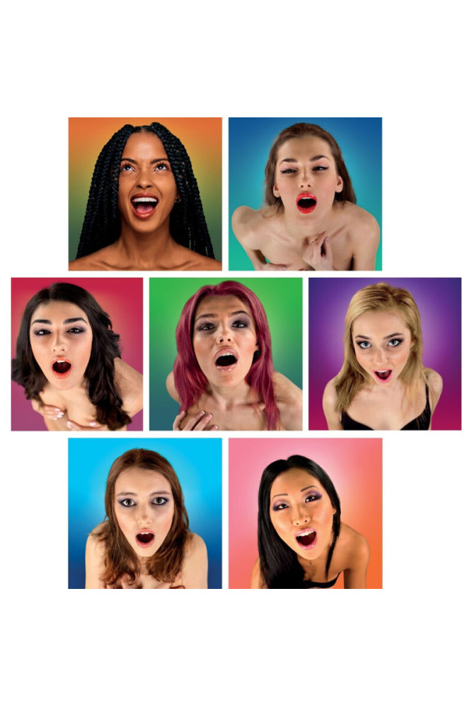 SPENCER & FLEETWOOD - WANKY HANKIES 7 FAZZOLETTI DA DONNA EXTRA LARGE