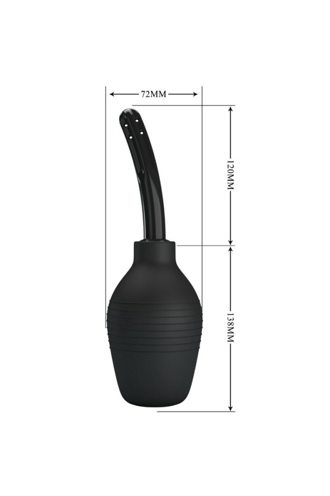 MR PLAY - DOCCIA ANALE BLKC SUPER POWER NERO