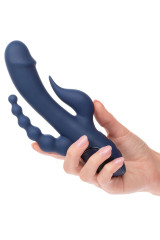 CALEXOTICS - VIBRATORE TRIPLO ORGASMO BLU