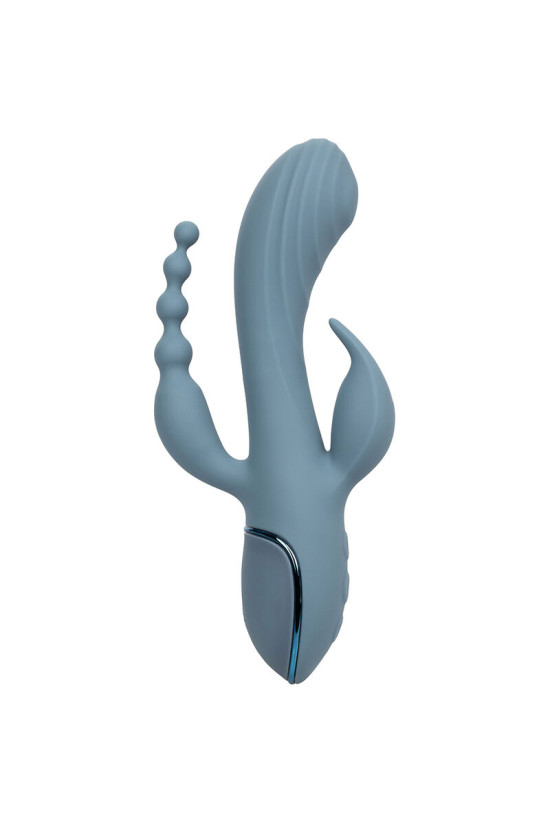 CALEXOTICS - VIBRATORE TRIPLE ECSTASY GRIGIO