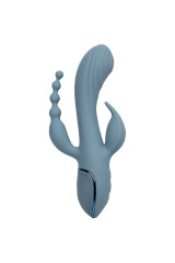 CALEXOTICS - VIBRATORE TRIPLE ECSTASY GRIGIO