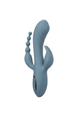 CALEXOTICS - VIBRATORE TRIPLE ECSTASY GRIGIO