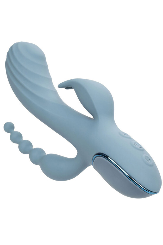 CALEXOTICS - VIBRATORE TRIPLE ECSTASY GRIGIO