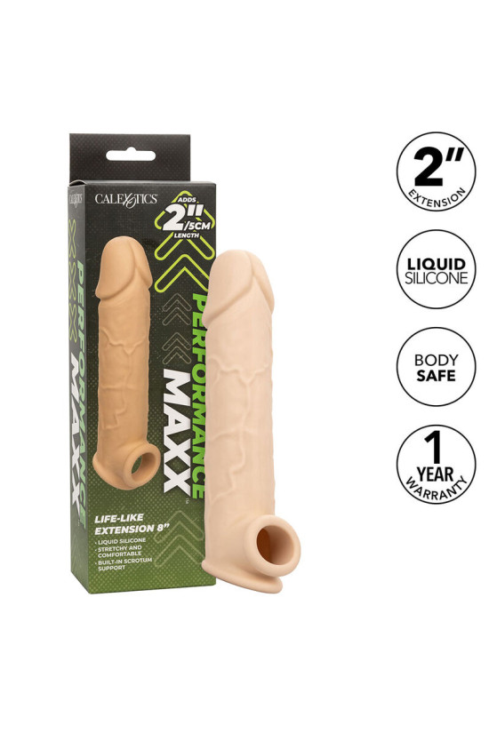 CALEXOTICS - PERFORMANCE MAXX LIFE-LIKE EXTENSION 8 PELLE CHIARA