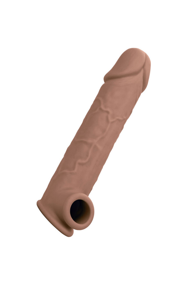 CALEXOTICS - PERFORMANCE MAXX LIFE-LIKE EXTENSION 8 PELLE MARRONE