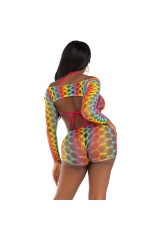 LEG AVENUE - SET TRE PEZZI MULTICOLORE