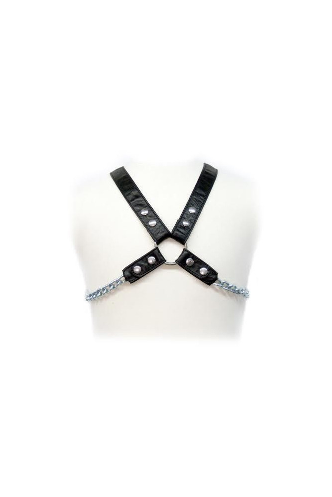 LEATHER BODY - IMBRACATURA A CATENA II