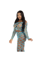 LEG AVENUE - TOP E LEGGINS HARDCORE BLU