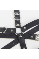 SUBBLIME - IMBRAGATURA CON ANELLI TAGLIA UNICA