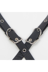 SUBBLIME - PETTORINA CON CINGHIE E CATENA DETTAGLI TAGLIA UNICA