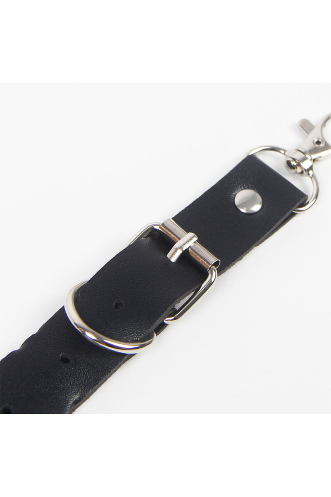 SUBBLIME - PETTORINA CINTURA E REGGETTIERE CON ANELLI E CATENA DETTAGLIO TAGLIA UNICA