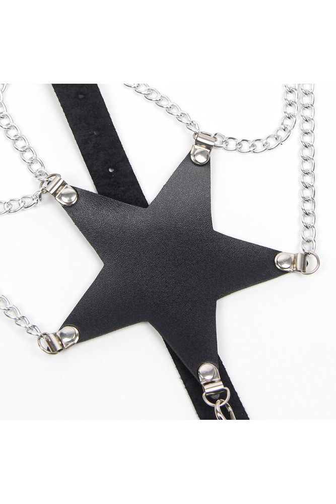 SUBBLIME - IMBRACATURA COMPLETA CON CATENA A STELLA ??DETTAGLIO TAGLIA UNICA
