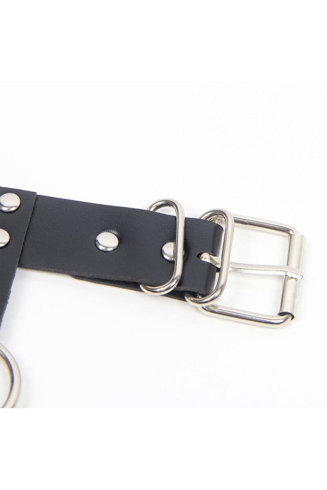 SUBBLIME - IMBRAGATURA REGGISENO E COLLANA CON CATENE TAGLIA UNICA