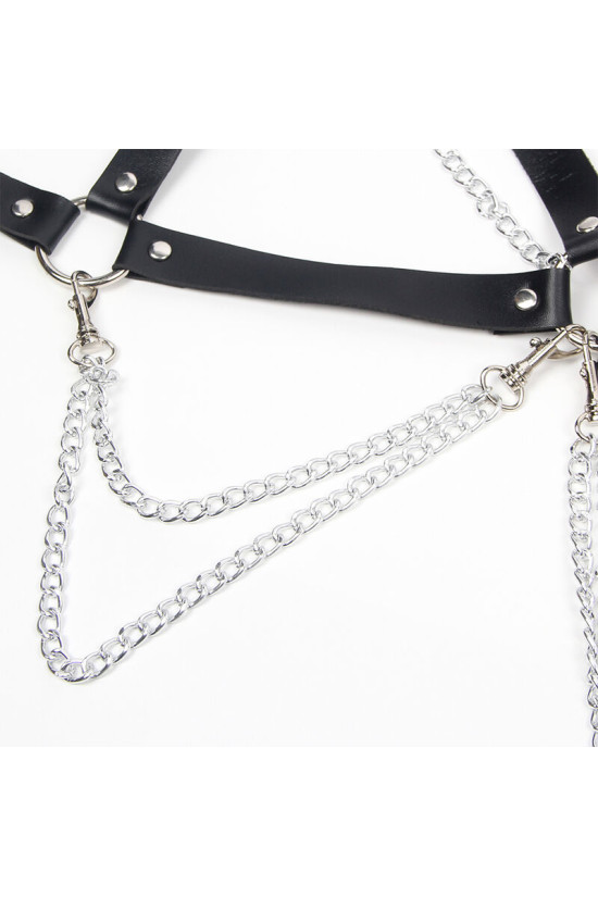 SUBBLIME - REGGISENO IMBRACATURA CON CATENA DETTAGLIO TAGLIA UNICA