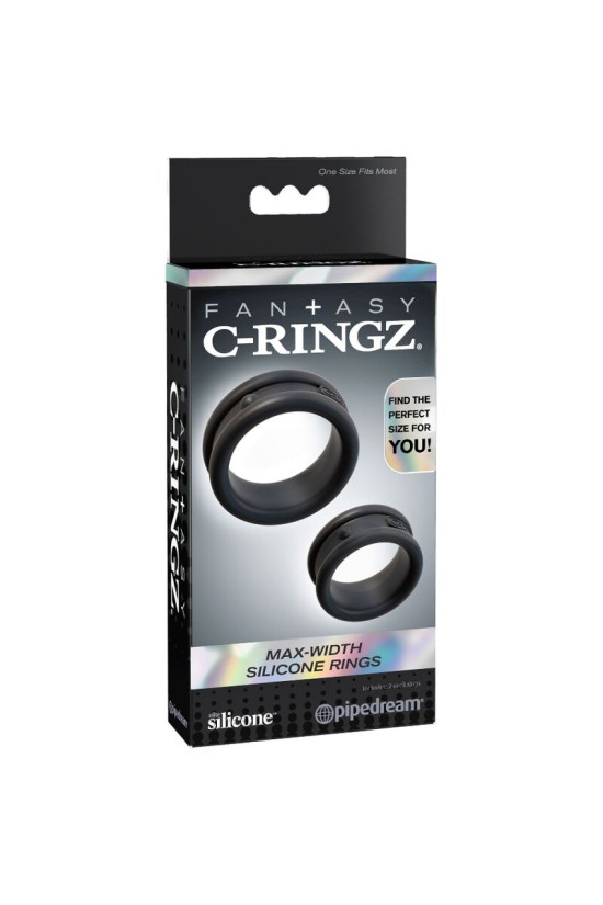 FANTASY C-RINGZ - ANELLI IN SILICONE MAX / LARGHEZZA