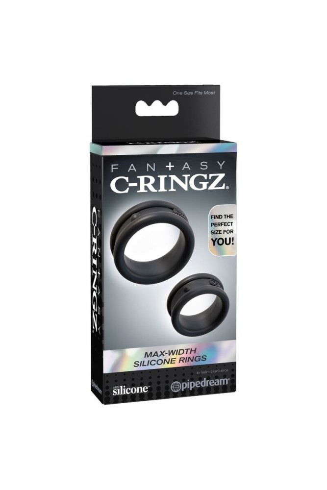 FANTASY C-RINGZ - ANELLI IN SILICONE MAX / LARGHEZZA