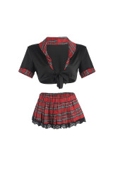 SUBBLIME - COSTUME SEXY DA SCUOLA CON TOP L/XL