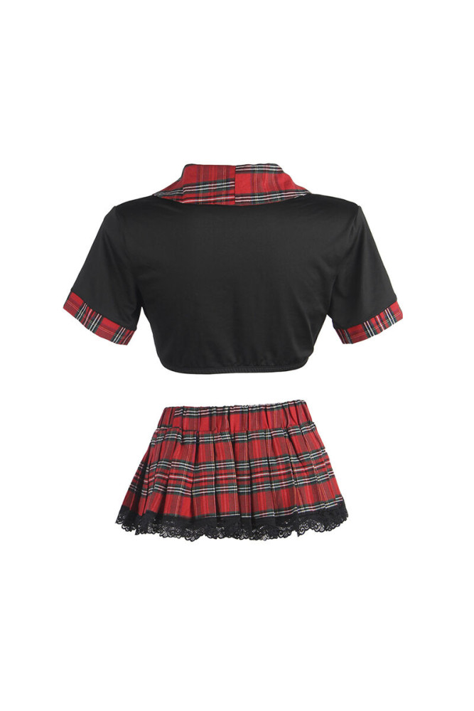 SUBBLIME - COSTUME SEXY DA SCUOLA CON TOP L/XL