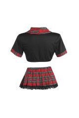 SUBBLIME - COSTUME SEXY DA SCUOLA CON TOP L/XL