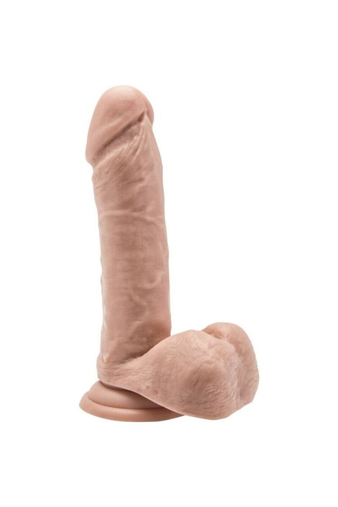 GET REAL - DILDO 18 CM CON PALLE DI PELLE