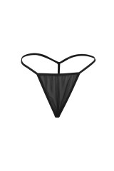 SUBBLIME - BABYDOLL TULLE CON DETTAGLI PIZZO E FIORI NERO S/M