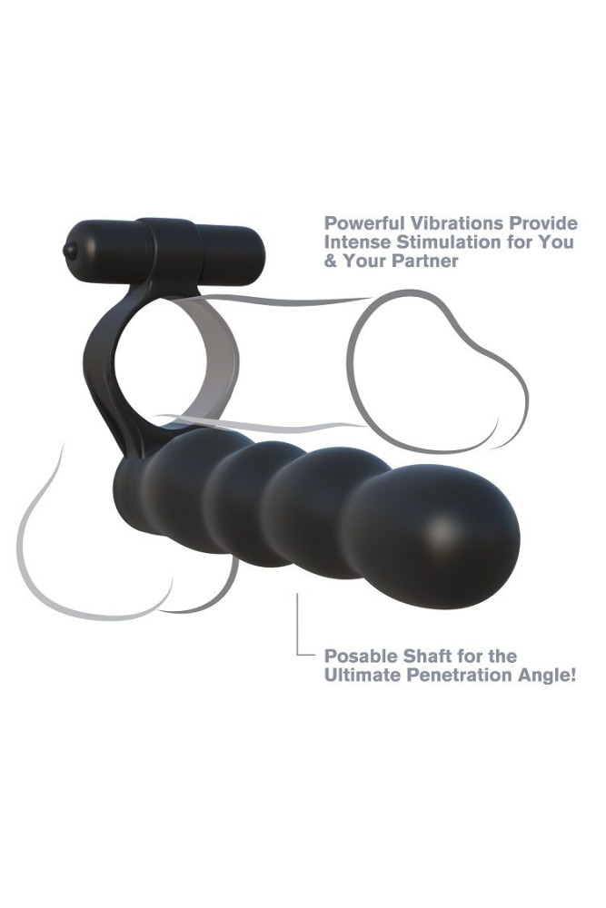 FANTASY C-RINGZ - DOPPIO PENETRATORE POSABILE