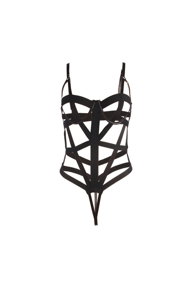 SUBBLIME - BODY SEXY CON CUTOUTS NERO S/M