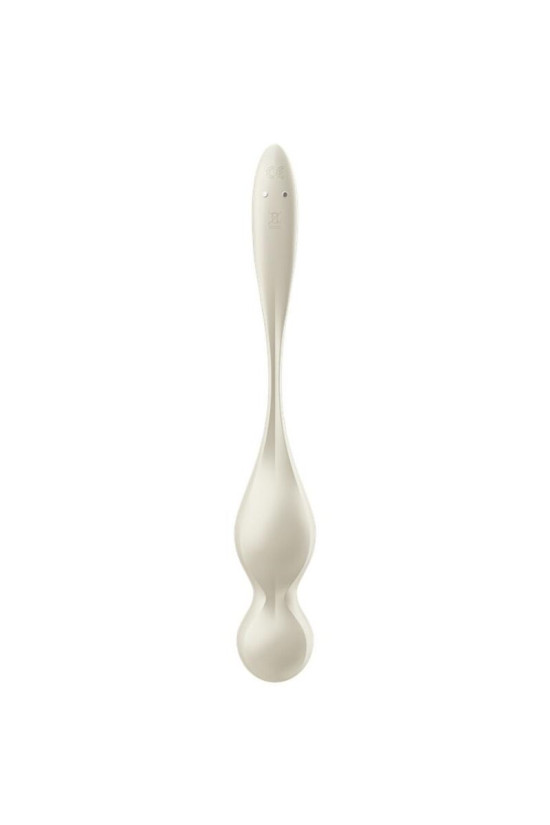 SATISFYER - LOVE BIRDS SFERE KEGEL VIBRANTI BIANCHE