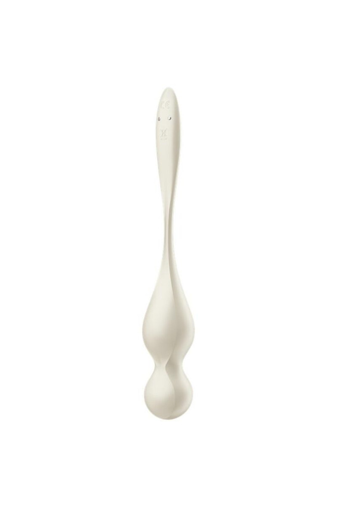 SATISFYER - LOVE BIRDS SFERE KEGEL VIBRANTI BIANCHE
