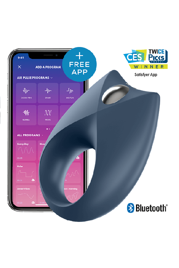 SATISFYER - POTENTE VIBRATORE ROYAL ONE RING APP