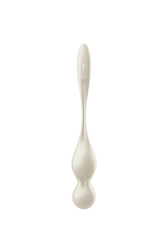 SATISFYER - LOVE BIRDS SFERE KEGEL VIBRANTI BIANCHE