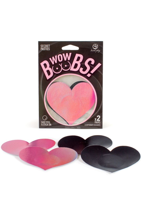 SECRET PLAY - WOW TETTE! COPRI CAPEZZOLI A CUORE