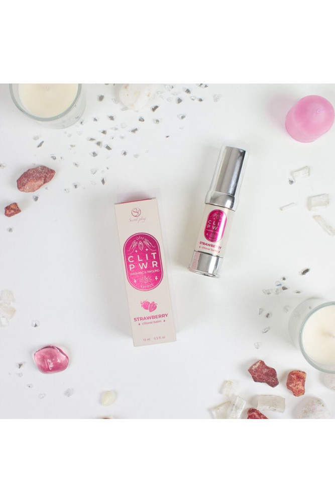 SECRET PLAY - CLIT PWR BALSAMO PER CLITORIDE ALLA FRAGOLA