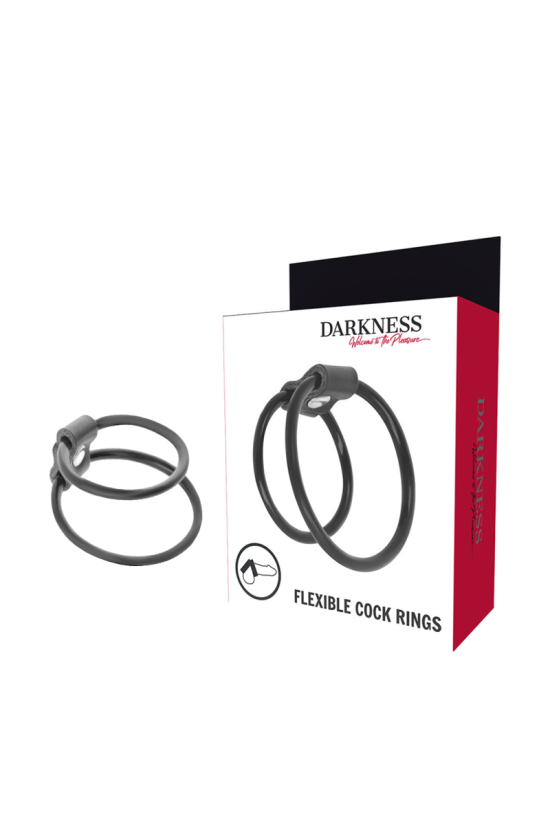DARKNESS - ANELLI PER PENE DUO POTENZIATORI.
