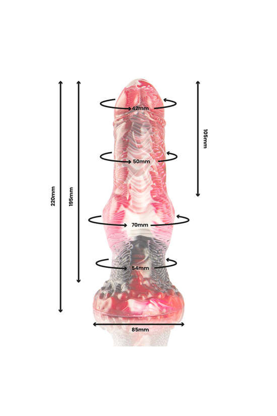 EPIC - DILDO HELIOS CON CALORE ED ESTASIA DEI TESTICOLI