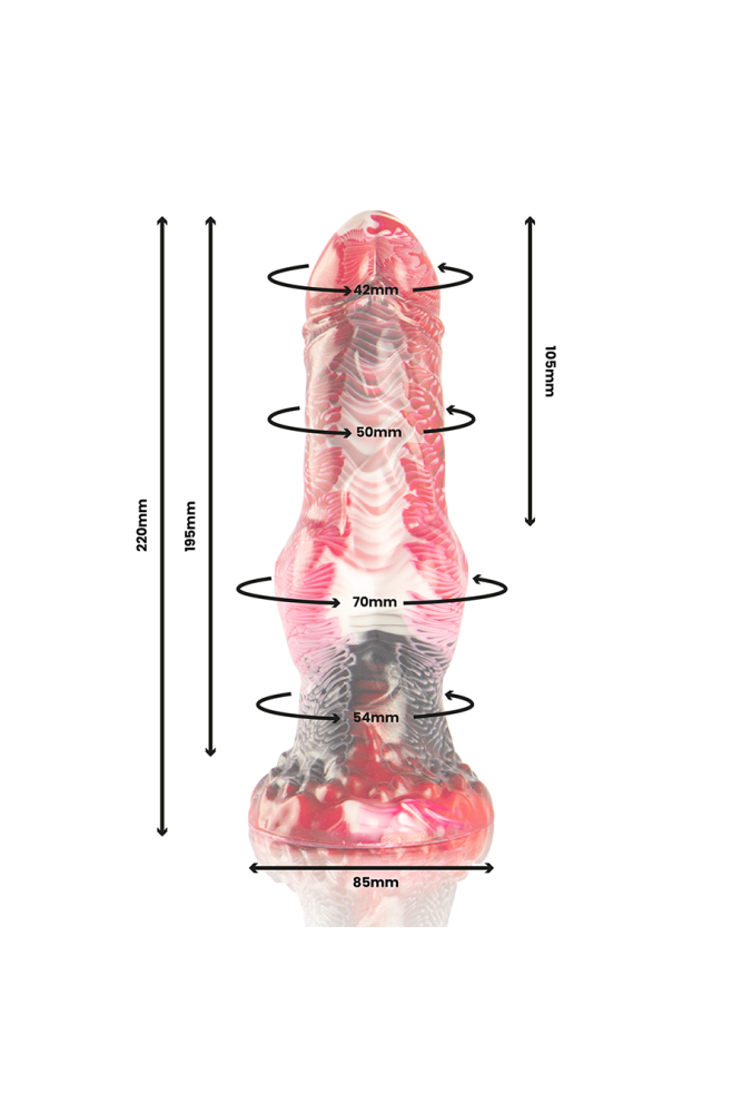 EPIC - DILDO HELIOS CON CALORE ED ESTASIA DEI TESTICOLI